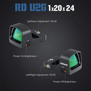Mira Óptica Ohhunt de Alta Resistencia a Impactos, con Punto Verde de Activación por Movimiento, 3M, con 10 Niveles de Brillo - Product Image 2