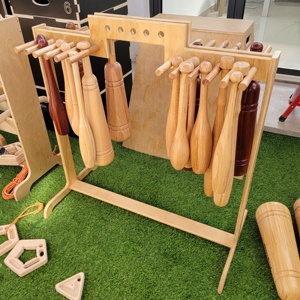 Mazas de Madera de Diferentes Especificaciones, Suministro del Fabricante, Múltiples Opciones de Madera, Mazas de Madera para Entrenamiento de Fuerza en Gimnasio - Product Image 3
