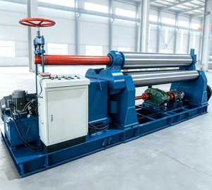 Machine à cintrer les tôles <span class=keywords><strong>hydraulique</strong></span> à 3 rouleaux W11-8x2000, petite machine à cintrer les tôles, CE - Product Image 2