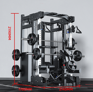 Machine Smith Commerciale de Gymnastique Multifonctionnelle pour la Maison, Cadre de Squat Profond, Équipement de Fitness, Appareil d'Entraînement OCKR-100 - Product Image 4