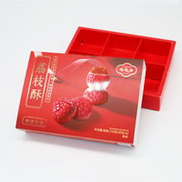 Boîtes d'emballage personnalisées en carton pour biscuits et chocolats avec insert en carton et séparateur
