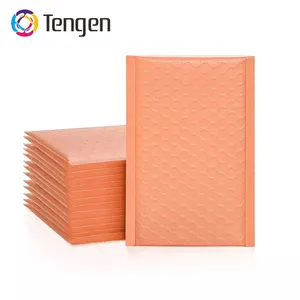 Mailers Shipping Envelopes Custom Logo 100% Biodegradable Compostable Plastic Shipping Mailing Packaging Padded Envelope Poly Bubble Mailer