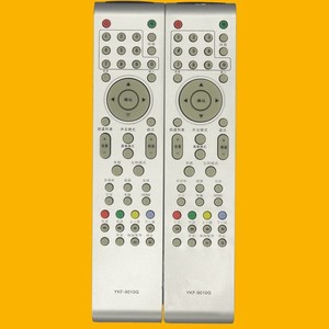 Télécommande à perles de cristal YKF-9010G pour téléviseur LCD Panda 21.3x4.6x2.1cm, dos argenté et noir - Product Image 1