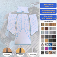 Revêtement de pont en mousse EVA imitation teck personnalisé, antidérapant, résistant aux UV et imperméable, pour bateaux, yachts, camping-cars, piscines, bateaux à fond plat, bateaux de pêche et skiffs.