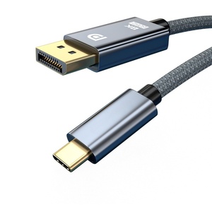 <span class=keywords><strong>C</strong></span>âble <span class=keywords><strong>USB</strong></span> <span class=keywords><strong>C</strong></span> <span class=keywords><strong>vers</strong></span> <span class=keywords><strong>DisplayPort</strong></span> 1.4 8K 60Hz 4K <span class=keywords><strong>144Hz</strong></span> Type <span class=keywords><strong>C</strong></span> <span class=keywords><strong>vers</strong></span> DP pour moniteur ordinateur portable - Product Image 2