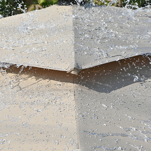 Sombrilla de <span class=keywords><strong>Patio</strong></span> Impermeable de 10 pies, Cuadrada, Grande, Tipo Cantilever, Resistente al Viento, para Jardín, Terraza, Piscina, <span class=keywords><strong>Patio</strong></span> - Product Image 6