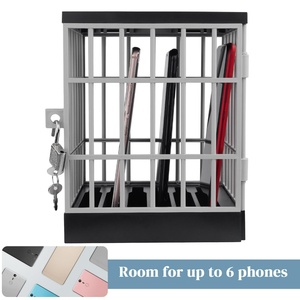 Support de téléphone design « cellule de prison » – Idéal pour smartphones à la maison, au bureau ou sur table – Idée cadeau originale pour la salle de classe et le divertissement familial - Product Image 6