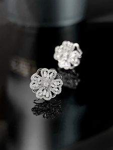 Pendientes de Oro Real de 18K Xinfly con Diamantes Naturales de 0.50ct, Joyería Elegante para Uso Diario y Formal, Diseño Atemporal, Gran Venta Ahora - Product Image 4