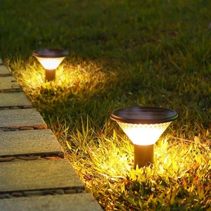 Thanh lịch năng lượng mặt trời Lawn đèn IP65 ngoài trời không thấm nước LED cảm biến chuyển động trang trí chiếu sáng cho vườn biên giới lối đi khu dân cư - Product Image 4