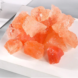 Cristallo Grezzo <span class=keywords><strong>di</strong></span> <span class=keywords><strong>Sale</strong></span> Arancione dell'Himalaya, Pietra Naturale per Divinazione, Guarigione e Decorazione, Artigianato in Quarzo e Minerali - Product Image 2