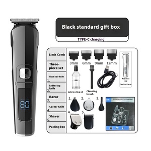 Ensemble de rasoirs électriques multifonctionnels rechargeables par USB soins personnels <span class=keywords><strong>coupe</strong></span> de cheveux étanche et tondeuse à raser le <span class=keywords><strong>nez</strong></span> pour usage domestique - Product Image 6