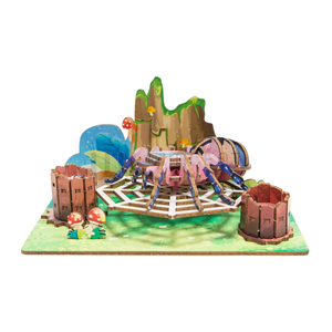 Rompecabezas de Madera <span class=keywords><strong>3D</strong></span> de Araña Wincent, Diorama de Insecto de Fantasía, Kit de Manualidades, Juguete Educativo STEM, Decoración de Naturaleza para Niños y Adultos, Regalo - Product Image 3