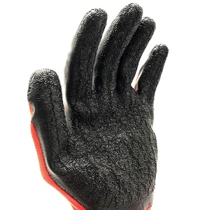 Wholesale Construction Anti slip <strong>Grip</strong> Guantes Latex Rubber Coated Industrial Safety Rubber Hand Protective Safety <strong>Glove</strong> - Product Image 2