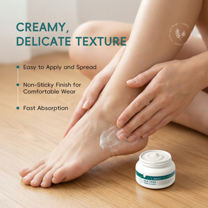Crème pour les pieds à <span class=keywords><strong>l</strong></span>'arbre à thé Laikou, soin rajeunissant des pieds, soin doux des pieds, peau rugueuse et craquelée, hydratation profonde, crème pour le corps, les jambes, les coudes, 60g - Product Image 5