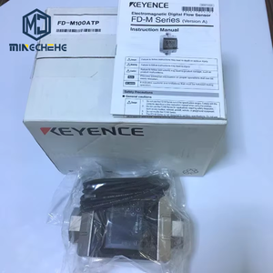 Capteur de débit électromagnétique sans contact KEYENCE FD-M100ATP, série FD-M, vertical, 100 L/min, PNP, débitmètre d'eau FD M100ATP - Product Image 1
