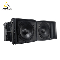 K312 1300W Double enceinte passive à néodyme de 12 pouces pour sonorisation extérieure professionnelle, système de sonorisation Line Array