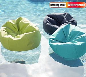 Hot Sale Outdoor Waterproof Ball Beanbag Chair Puff <b>Bean</b> <b>Bags</b> with Mesh Inner for Pool Beach Camping <b>Garden</b> Use - Product Image 2