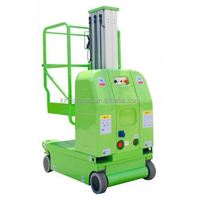 Télescopique Mobile Autopropulsé 6m 8m 9m 10m 11m Mât en alliage d'aluminium Mini élévateur Vertical Plate-forme électrique Échelle de table