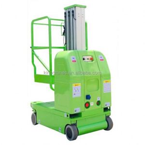 Self-Propelled Mobile Telescopic 6m 8m 9m 10m 11m Mast Aluminum Alloy Mini Vertical Lift Electric Platform Table <b>Ladder</b> - Product Image 2