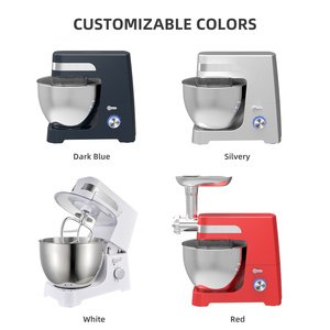 CX-6102 7L 8L 6 tốc độ Turbo 1200W nhà bếp bột bột trứng bánh điện đứng máy trộn thức ăn với máy xay thịt trộn bát - Product Image 6