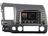 Écran Android 7 pouces style OEM pour Honda Civic 2005-2012, conduite à gauche, autoradio multimédia GPS CarPlay