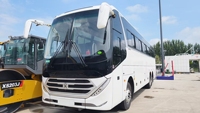 Bus diesel Zhongtong personnalisable Euro II LCK6129D 63 places, moteur avant, neuf, pour l'Afrique