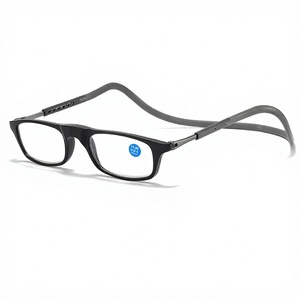Gafas <span class=keywords><strong>de</strong></span> <span class=keywords><strong>Lectura</strong></span> Plegables Magnéticas Portátiles con Clip, Cuadradas, Anti-luz Azul, Anti-pérdida, <span class=keywords><strong>para</strong></span> Hombre y Mujer, Modelo SX 056 - Product Image 5