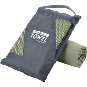 <b>Microfiber</b> Sports <b>Towel</b> Quick-Dry Solid Color Soft Absorbent Reusable Easy Clean - Product Image 1