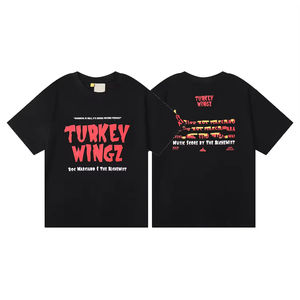 Camisas Casuales de Verano para Hombre, Estilo Vintage Americano, 100% Algodón, Estampado Puff, con Reducción de Aranceles - Product Image 6