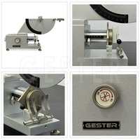Machine d'essai d'élasticité GT-KB18 GESTER, testeur de résilience au rebond du caoutchouc, conforme aux normes ISO4662/DIN53512, certifié CE pour 1 an en laboratoire