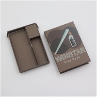 Caja de Embalaje de Cigarrillos a Prueba de Niños, Tamaño King Size, OEM ODM, 0.5g, Caja Deslizante Pre-Enrollada, Caja de Papel Reciclado