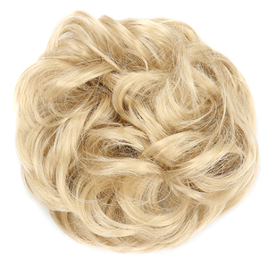 Lupu — <span class=keywords><strong>Chignon</strong></span> Afro synthétique à cordon, <span class=keywords><strong>postiche</strong></span> courte, crépue et bouclée, Extensions capillaires <span class=keywords><strong>pour</strong></span> <span class=keywords><strong>Chignon</strong></span> - Product Image 2