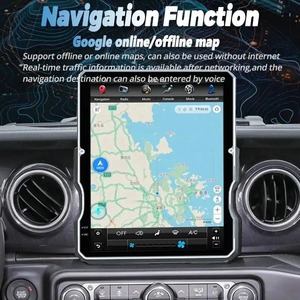 เครื่องเล่นมัลติมีเดียขนาด 12.1 นิ้ว สำหรับรถจี๊ป แรงเลอร์ JL แกลดิเอเตอร์ พิกอัพ JT ปี 2018-2023 พร้อมระบบนำทาง GPS 4G WiFi หน้าจอแอนดรอยด์ - Product Image 6