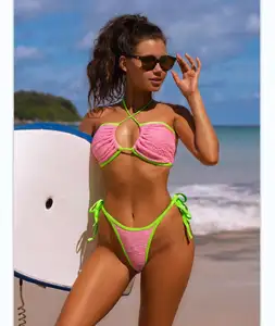 2022 3 piece bikini Swimwear Beachwear Hot Sales Bikini New Arrivals Summer Elastic Sexy Women Swimwear