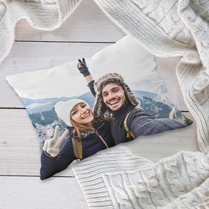 Fodera per Cuscino Personalizzata con Foto, Progetta la Tua Immagine o Logo, Copricuscino Decorativo per Divano, Soggiorno, Affittacamere, Hotel, Letto - Product Image 2