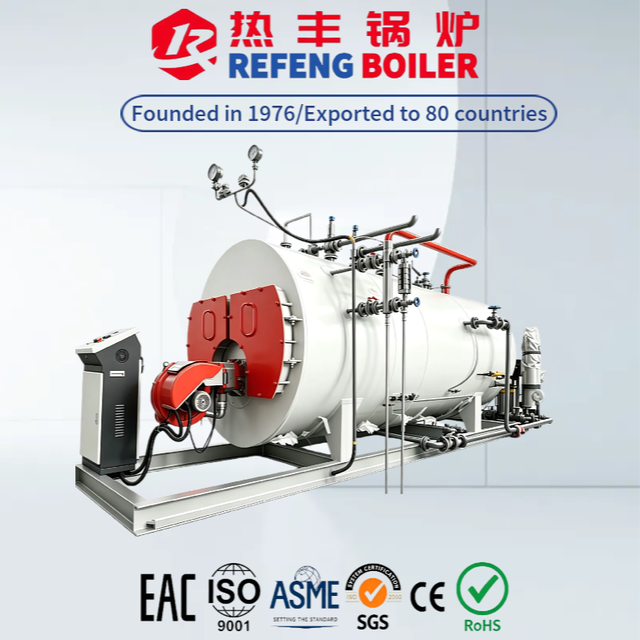 Eco-friendly WNS Skid-mounted Gas Steam Boiler, High Thermal Efficiency Unit for Various Industrial Applications