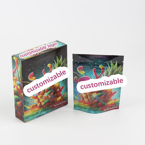 Benutzer definierte Aufkleber Tasche Low MOQ 3.5g <span class=keywords><strong>Mylar</strong></span> Aufkleber Tasche Neues Design Benutzer definierte Taschen im exotischen Stil - Product Image 6