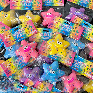 Wacky 9.5cm Creamy Sea Star TPR <b>Squishy</b> Toy Portable Stress Relief Gift for Kids Adults Creative Squeeze Toys for Relaxing Time - Product Image 4