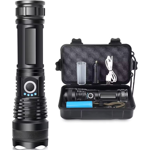 Nhà Sản Xuất Chuyên Nghiệp <span class=keywords><strong>Torch</strong></span> Ánh Sáng Zoom Xách Tay Mạnh Mẽ Dài Phạm Vi Đèn Pin LED Có Thể Sạc Lại Chiến Thuật Xhp50 Đèn Pin - Product Image 5