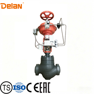 Válvula de Control Industrial de acero al carbono forjado, accesorio de fundición de acero al carbono, 4 pulgadas, flujo lineal equivalente al <span class=keywords><strong>porcentaje</strong></span>, con brida Pn 16 - Product Image 1