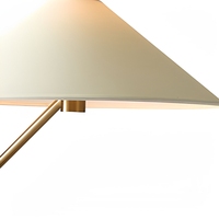 Lampe de table vintage en bois et laiton, lampe de chevet à LED chaude pour chambre à coucher, salon