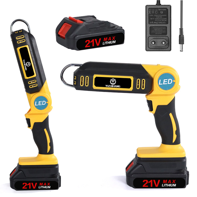 Wholesale Portable Rechargeable Lighting LED Light Emergency Torch Lamp Work Light Cordless Led Flashlights