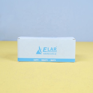 Hộp In Ấn Tùy Chỉnh Catv Smatv Matv Pantone In Sóng Hộp Giấy Tuck End Tự Động Dưới Tuck-<span class=keywords><strong>Top</strong></span> Kraft Hộp Bao Bì - Product Image 6