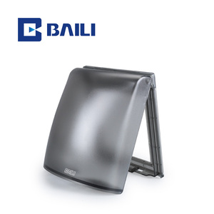 BAILI plastic electrical enclosure with waterproof strip electronic junction box transparent cover waterproof box