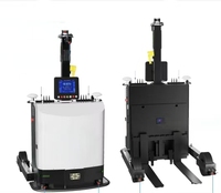Robot transpalette AGV, véhicule à guidage automatique, utilisé pour l'automatisation des usines et la logistique intelligente