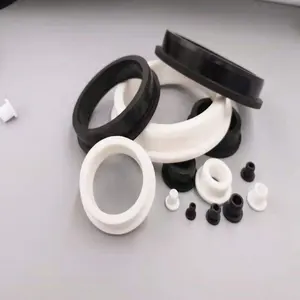 Melindungi Semak O-ring Disegel Gasket 6Mm Bulat Berongga Karet Silikon Grommet Lubang Plug Kawat Kabel Kabel