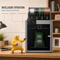 Imprimante 3D automatique P2S Combo originale, multicolore, vitesse d'impression rapide 600 mm/s, imprimante 3D FDM de bureau fermée en métal, PLA