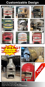 Forno per <span class=keywords><strong>Pizza</strong></span> a Gas <span class=keywords><strong>e</strong></span> Legna 500, Forno Esterno in Ceramica-Elettrico per Guangzhou - Product Image 4