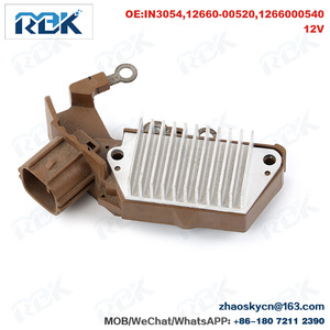 ตัวควบคุมเครื่องกำเนิดไฟฟ้า Rek Generator Regulator 12V รุ่น In3054 12660-00520 1266000540 สำหรับอะไหล่ไดชาร์จรถยนต์ - Product Image 1