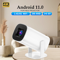 Projecteur intelligent P30 à faible MOQ, OEM/ODM, prix abordable, projecteur 4K, projecteur de cinéma maison portable LED 4K